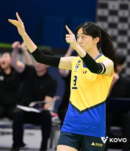 현대건설의 주전 세터로 활약한 김다인 [한국배구연맹 제공. 재판매 및 DB 금지]