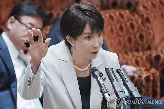 다카이치 사나에 일본 총리 [AFP 연합뉴스 자료사진. 재판매 및 DB 금지]