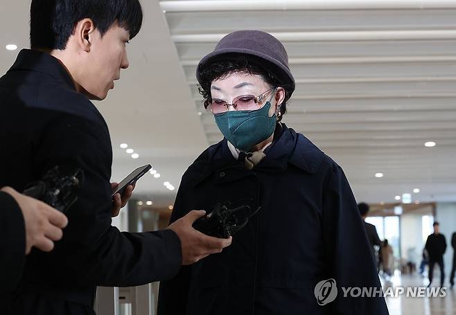 김건희 여사 모친 최은순 [연합뉴스 자료사진]