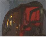 김선태, 무제, 캔버스에 아크릴, 259×194cm, 1996/사진=이응노미술관 제공