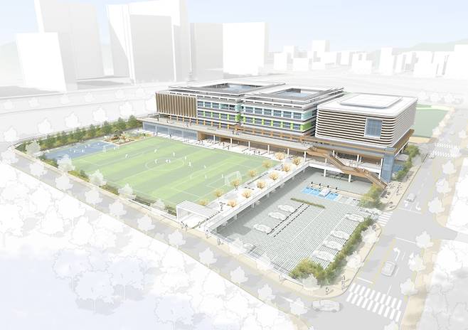 ▲ (가칭)이인중학교 조감도