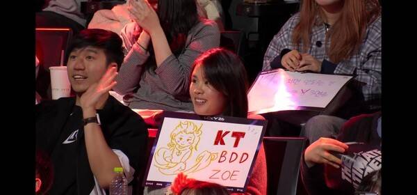 9일 서울 종로구 치지직 롤파크에서 열린 '2026 리그 오브 레전드 챔피언스 코리아' 정규 시즌 2경기 2세트에서 KT롤스터가 28분 농심레드포스의 넥서스를 파괴하고 개막 3연승을 질주하며 단독 선두에 올랐다. (KT 롤스터 & 농심 레드포스=2:0). /사진=네이버 치지직 라이브영상 캡처