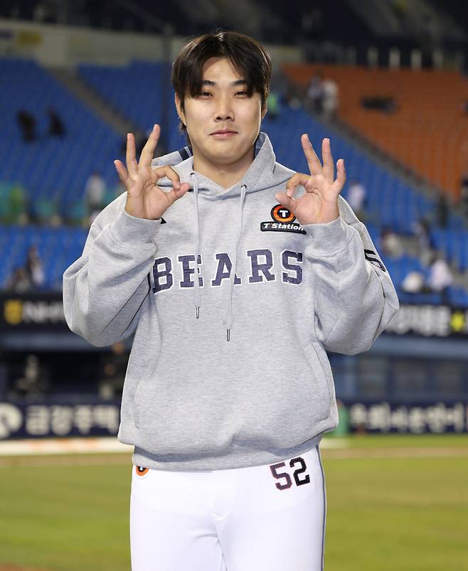 두산 베어스 박준순. 사진제공=두산 베어스