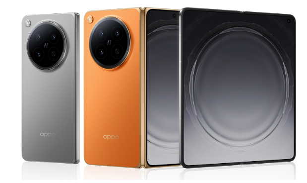 지난달 중국 스마트폰 업체 오포(OPPO)가 출시한 폴더블폰 신제품 Find N6. 디스플레이가 접히는 부분에 주름이 보이지 않도록 설계돼 주목받았다. 오포 제공