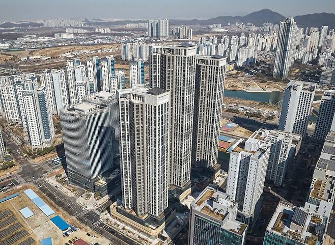 청라국제도시 전경. BS한양 제공