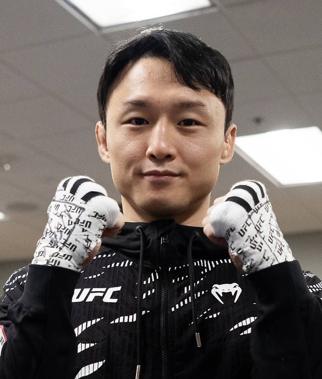 최두호. 사진=UFC 코리아 SNS