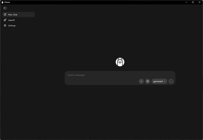 언어모델 설치가 완료되면 올라마에서 젬마4가 활성화된다 / 출처=IT동아