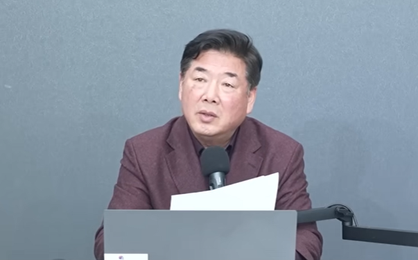 유튜버 고성국 씨 (사진, 유튜브 '고성국TV' 갈무리)