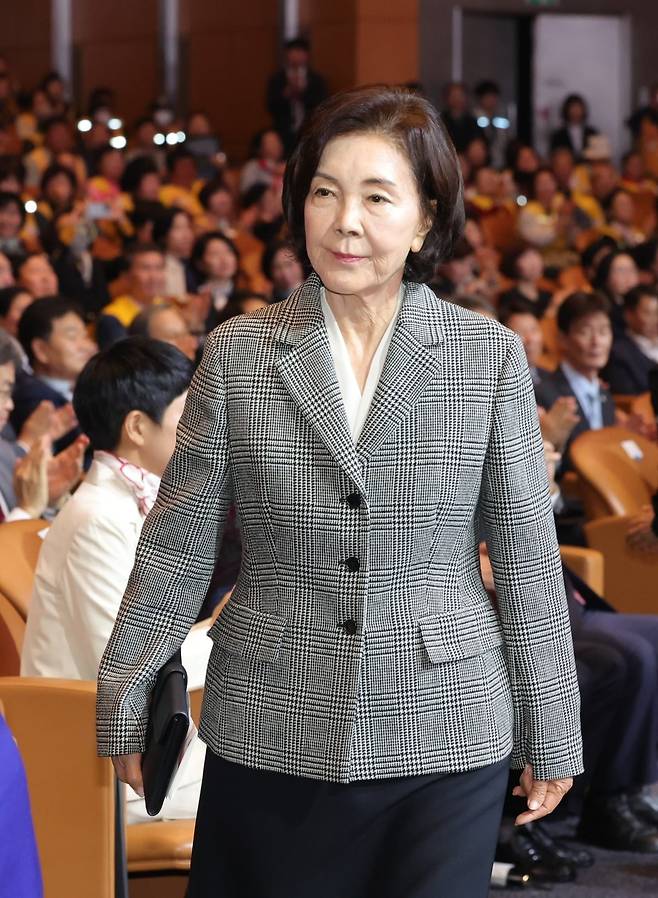 홍라희 전 삼성미술관 리움 관장.  사진=한국경제신문