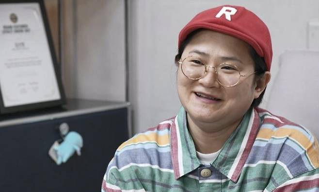 개그우먼 김신영이 44kg을 감량한 후 최근 요요를 겪게 된 것은 고(故) 전유성의 말 때문이었다고 밝힌다. /사진=MBC '나 혼자 산다'