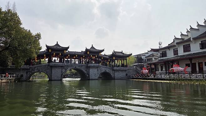 삼하고진 수로의 돌다리