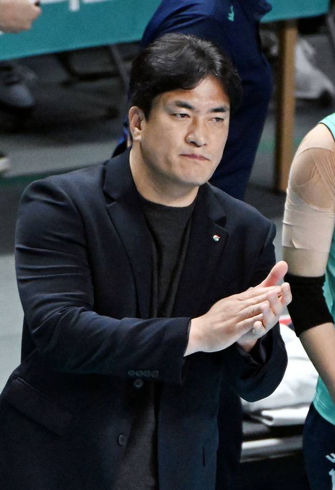 [서울=뉴시스]차상현 감독. (사진=한국배구연맹 제공) 2023.10.31. *재판매 및 DB 금지