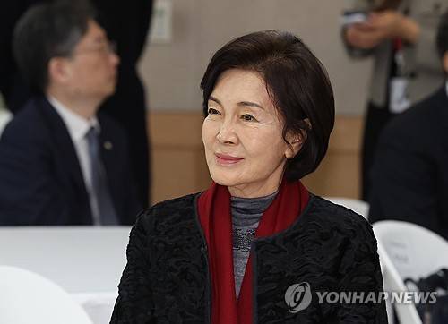 홍라희 리움미술관 명예관장 [연합뉴스 자료사진]