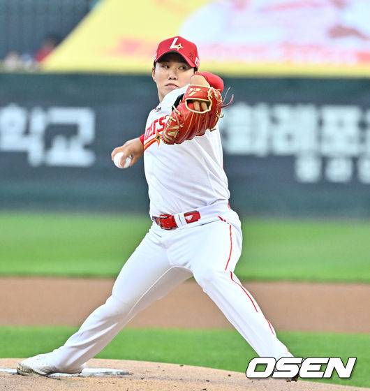 SSG 랜더스 최민준. /OSEN DB