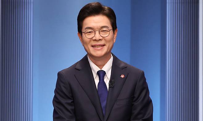 정원오 전 서울 성동구청장이 9일 6·3 지방선거 더불어민주당 서울시장 후보로 선출됐다. 국회사진기자단