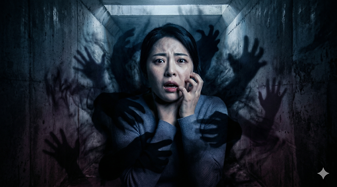 공황장애 관련 AI 생성이미지