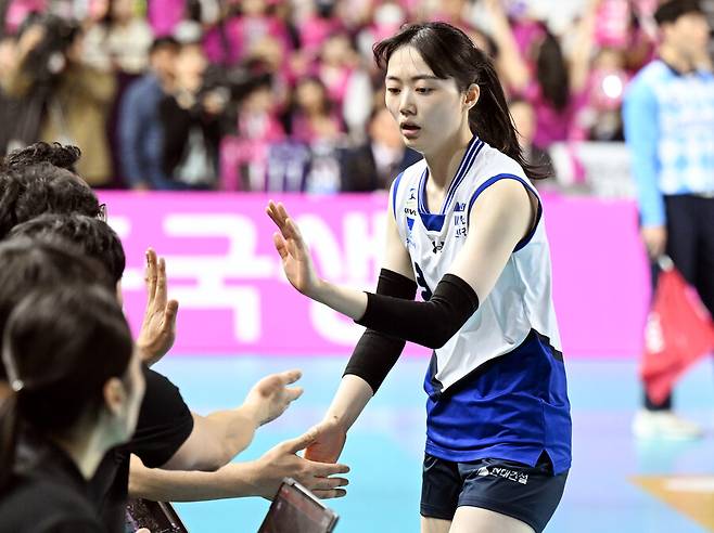 ▲ 김다인 ⓒKOVO