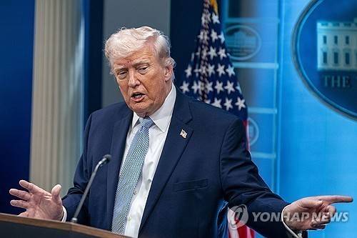 도널드 트럼프 미국 대통령 [UPI 연합뉴스 자료사진. 재판매 및 DB 금지]