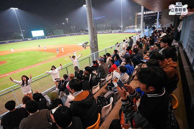 중국리그 경기장 모습.  [중국프로야구연맹 제공. 재판매 및 DB 금지]