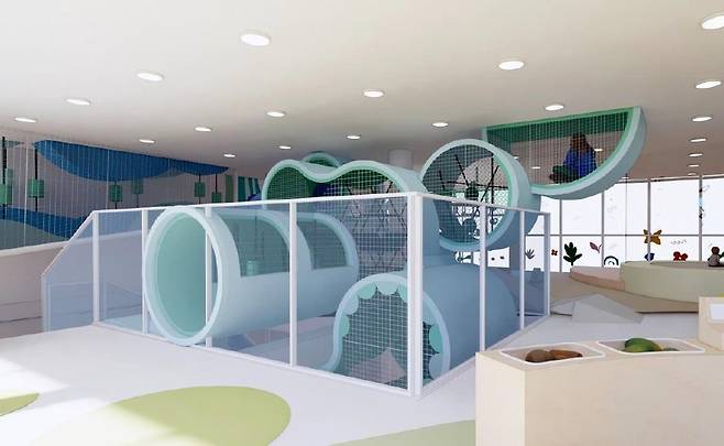 '서울형 키즈카페 홍제폭포점' 내부 디자인 [서대문구 제공. 재판매 및 DB 금지]