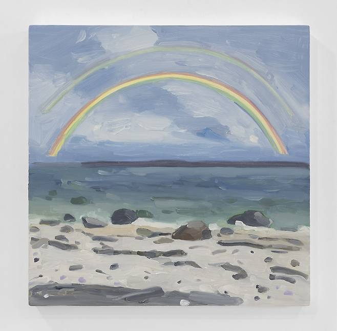 모린 갈라스 작 '록키 비치, 레인보우' [글래드스톤 제공. 재판매 및 DB 금지]