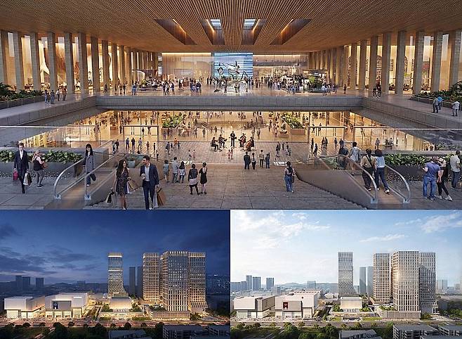 광주 광천터미널 개발 사업 추진. 신세계가 제시한 프로젝트 구상 ‘더 그레이트 광주(The Great Gwangju)’. 광주시청 제공)