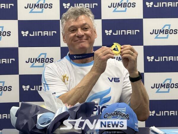 대한항공 헤난 달 조토 감독. /사진(인천)=강의택 기자