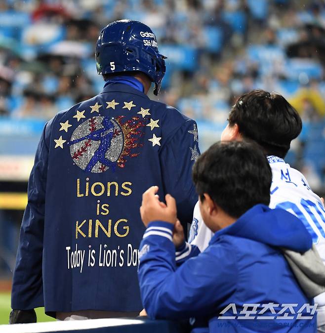 1일 대구 삼성라이온즈파크에서 열린 삼성과 두산의 경기. 6회 투런홈런을 날린 삼성 구자욱. 대구=송정헌 기자songs@sportschosun.com/2026.04.01/