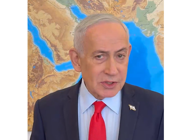 베냐민 네타냐후 이스라엘 총리 (사진, 본인 SNS 갈무리)
