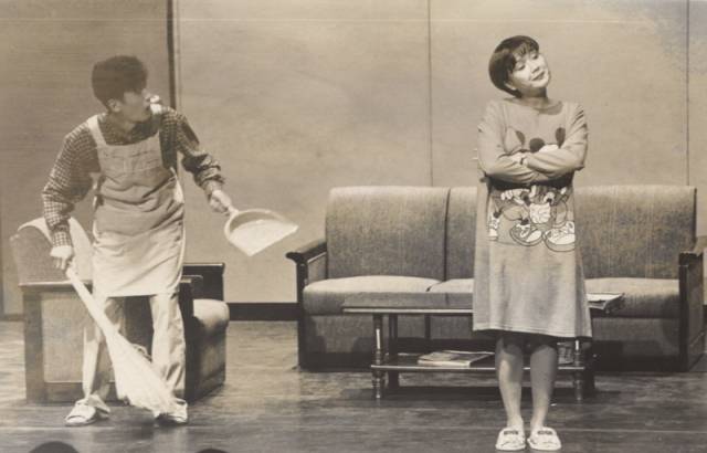 1997년 극단 태백의 ‘정부사’ 공연 모습