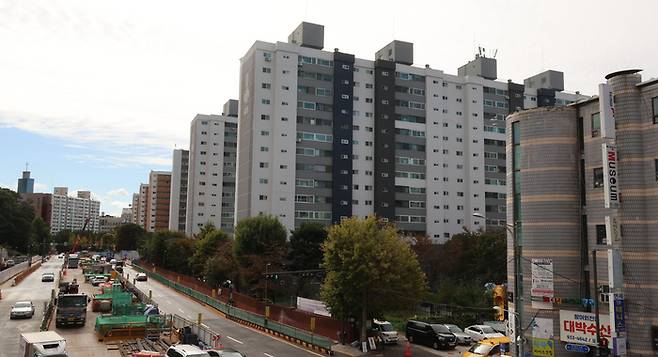 중계주공 4·5 단지 전경. [이승환기자]