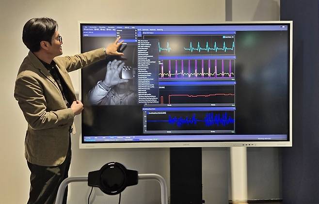 삼성의 디지털 헬스케어 기술을 접목한 하만 시스템 [사잔촬영=최기성 매경 디지털뉴스룸 기자]