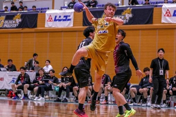 사진 2025/26 일본 남자 핸드볼 리그 H 골든 울브즈와 지크스타 도쿄 경기 모습, 사진 출처=골든 울브즈