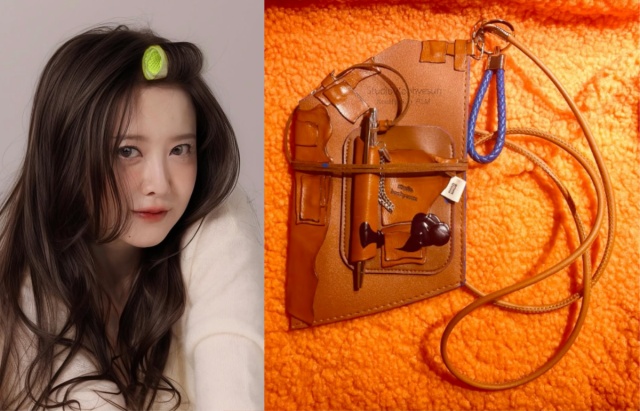 구혜선이 23만원 파우치 가방을 공개했다. / 구혜선 SNS