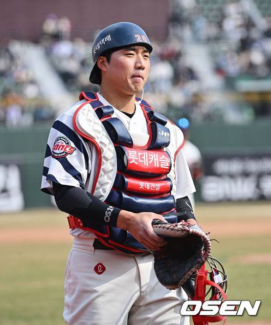 [OSEN=부산, 이석우 기자] 롯데 자이언츠 손성빈 / foto0307@osen.co.kr