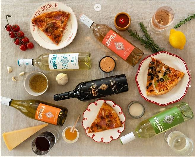 쿠폴라 와인. 인스타그램