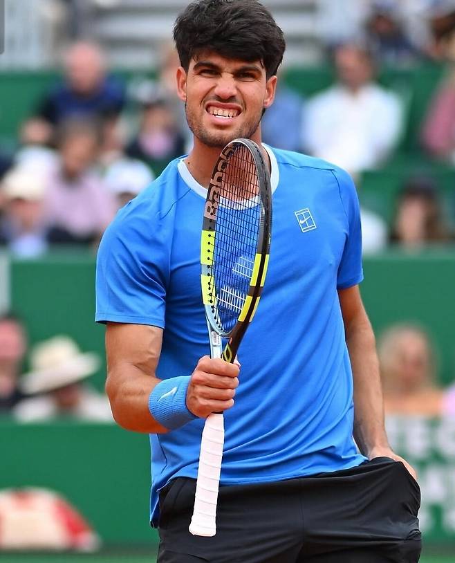 몬테카를로 마스터스 4강에 안착한 카를로스 알카라스. ATP 투어