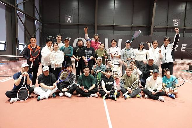 볼리코트에서 열린 곤잘로 코치 이벤트 행사에 참석한 동호인들