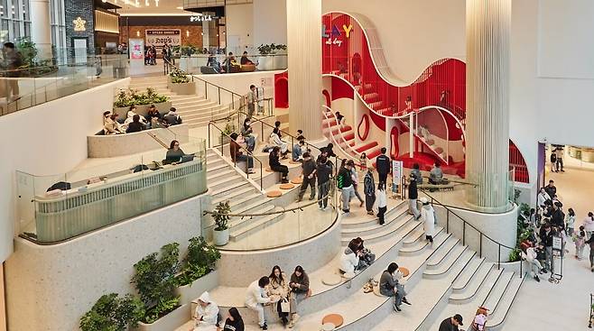 스타필드 빌리지 운정 업스테어 모습. 사진=신세계프라퍼티