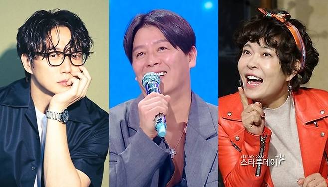 성시경, 이재훈, 조혜련. 사진|에스케이재원, KBS2, 스타투데이DB