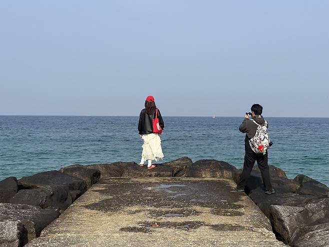 드라마 도깨비 촬영장에 방문한 중국인 관광객/사진=김지은 여행+ 기자