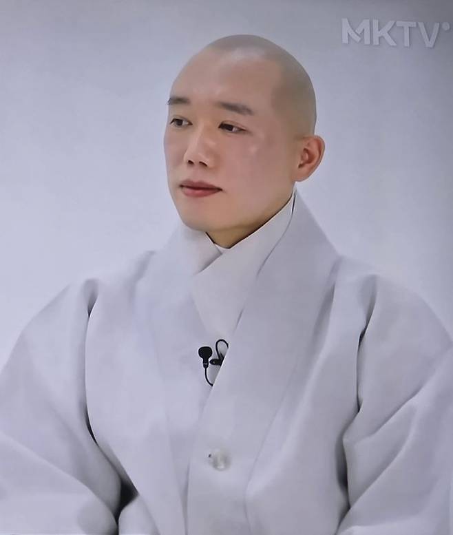 꽃스님. 김미경TV(MKTV) 영상 캡처. *재판매 및 DB 금지