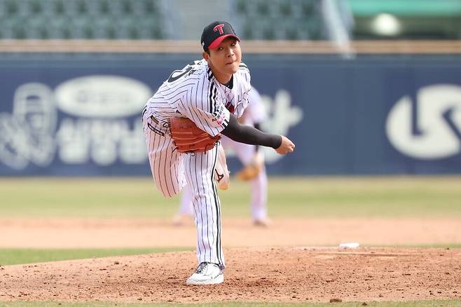 ▲ 우강훈 ⓒLG트윈스