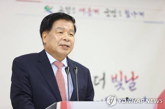 이상근 경남 고성군수 [경남 고성군 제공. 재판매 및 DB 금지]