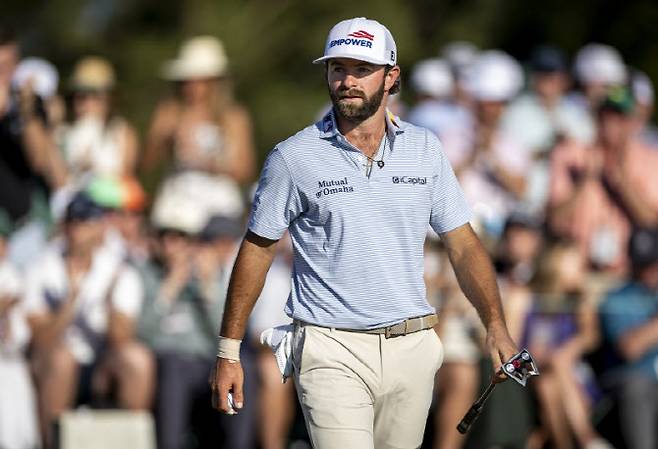 마스터스 3라운드에서만 7언더파를 몰아치며 공동 선두로 올라선 캐머런 영. (사진=ANGC)