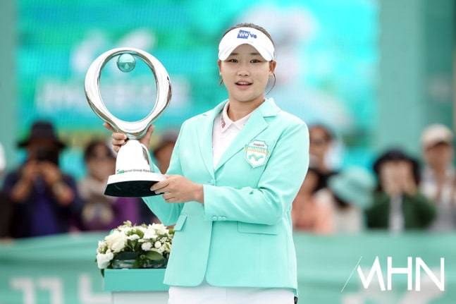 김민솔이 12일 끝난 KLPGA 투어 iM금융오픈에서 시즌 첫 우승이자 통산 3승을 달성했다.