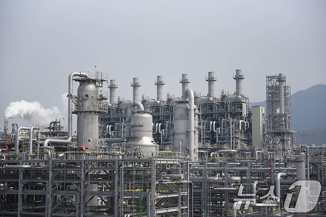 여수산단내 NCC 2공장 모습. 2026.3.25 ⓒ 뉴스1 김성준 기자