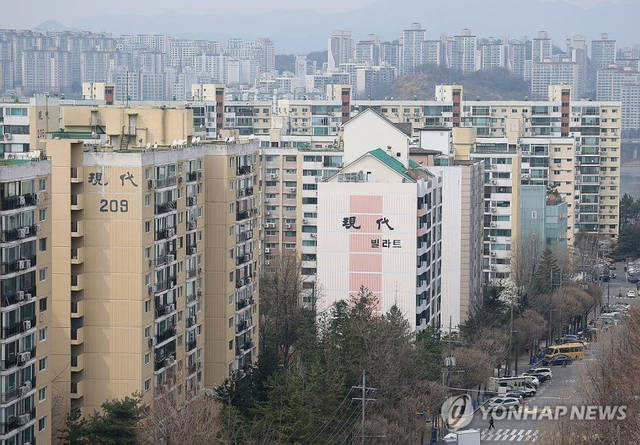 서울의 한 아파트. [연합뉴스 제공]