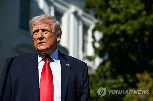 트럼프 대통령 [로이터 연합뉴스]