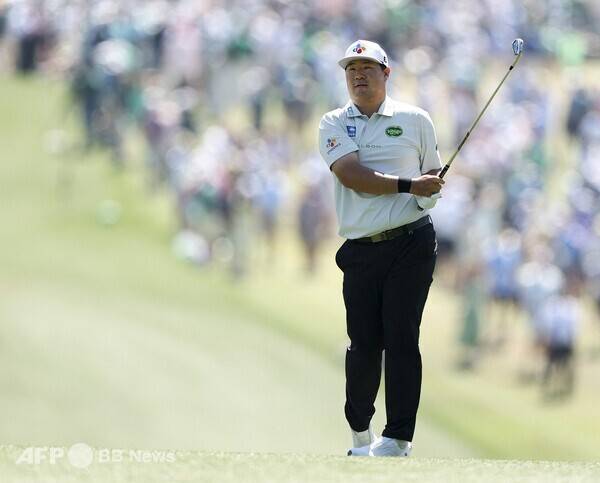 2026년 남자골프 메이저 대회 마스터스 토너먼트에 출전한 미국프로골프(PGA) 투어 멤버 임성재 프로가 3라운드에서 경기하는 모습이다. 사진제공=ⓒAFPBBNews = News1 (사진을 무단으로 사용하지 마십시오.)